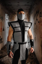 Load image into Gallery viewer, Smoke cosplay costume from The Ultimate Mortal Kombat ninja outfit Halloween costume
