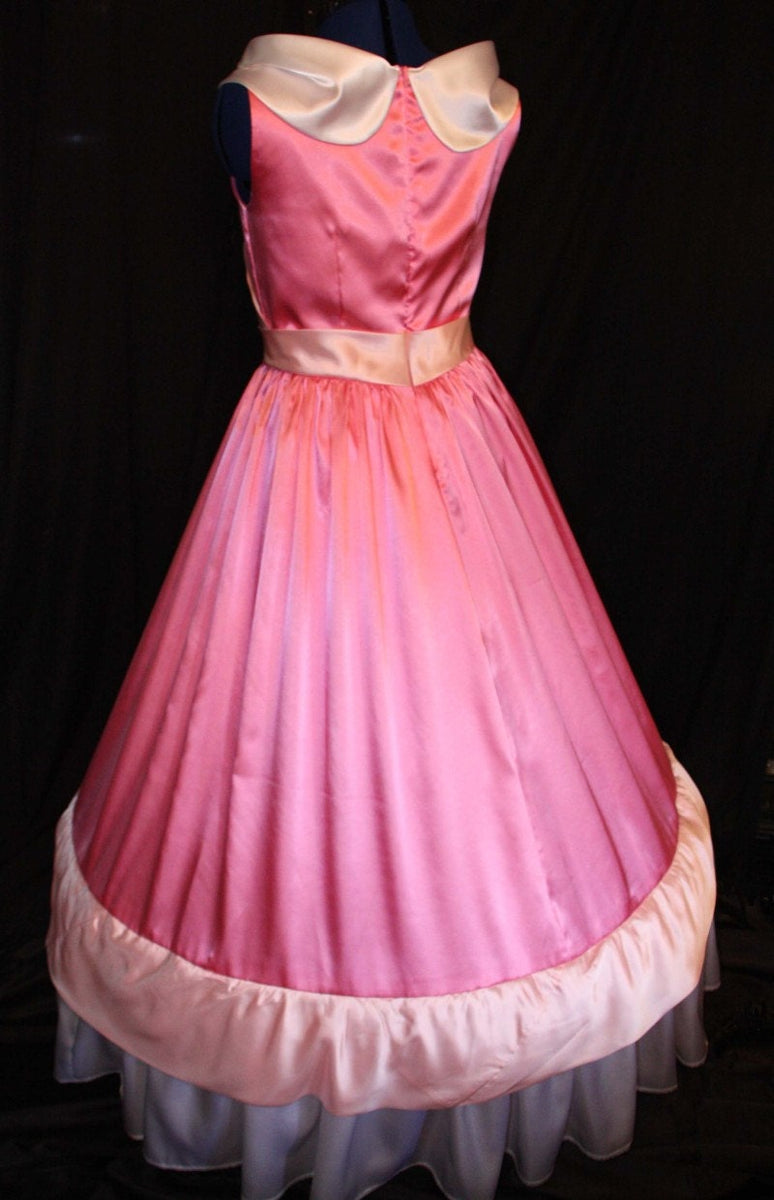 Custom Cosplay Adult Cinderella Pink Gown Made By the Mice – MJcostume