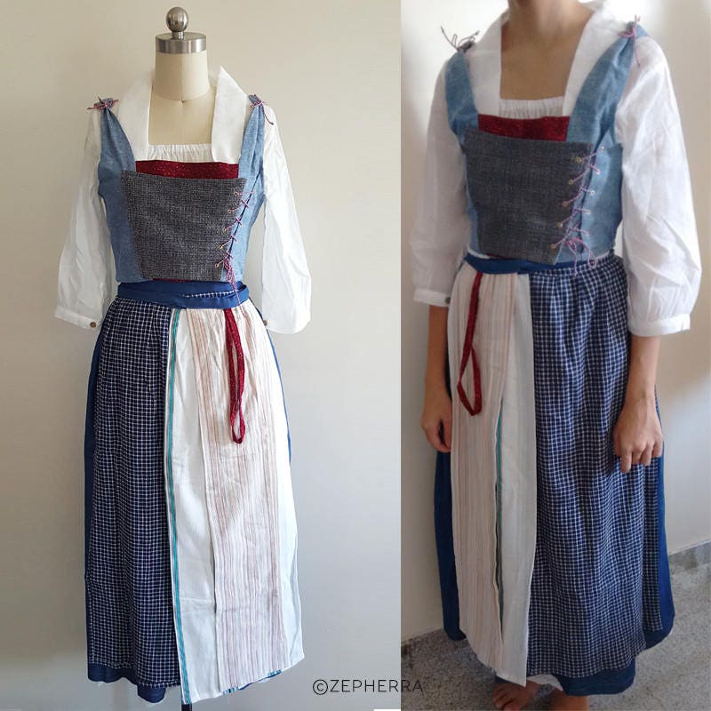 Belle Cosplay Costume Emma Watson Beauty and the Beast 2017 – MJcostume