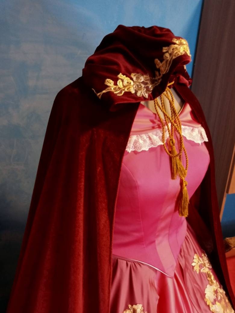 Beauty and the Beast Belle pink Dress Costume cosplay – MJcostume