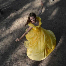 Load image into Gallery viewer, Classic Belle Princess Cosplay Costume Gown Dress for Girls Teens Adults