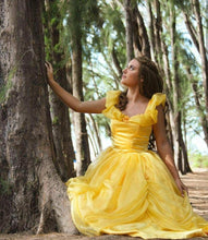 Load image into Gallery viewer, Classic Belle Princess Cosplay Costume Gown Dress for Girls Teens Adults