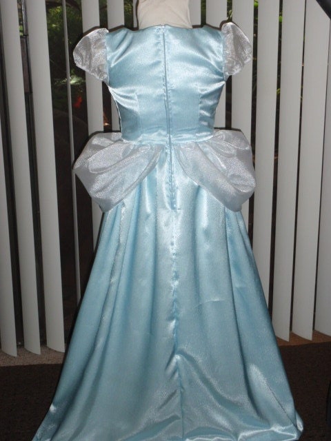 Classic Cinderella Princess Costume Gown Dress and Choker for Girls –  MJcostume