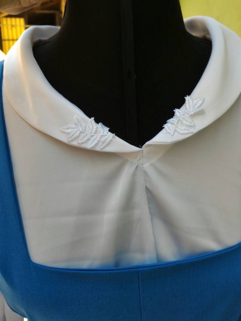 The Beauty and the Beast Village blue dress – MJcostume