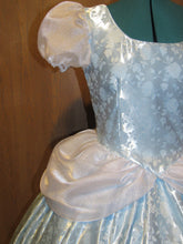 Load image into Gallery viewer, Deluxe Classic Cinderella Princess Costume Gown Dress and Choker for Teens Adults