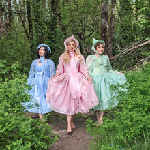 Load image into Gallery viewer, SAMPLE SALE Fauna Costume Green Fairy Cosplay Dress Female Adult