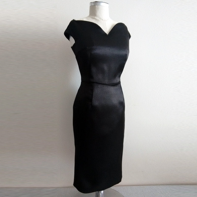 blue dress for baby girl Grace Kelly Black and White Dress Rear Window – LausenCrafts main image 0
