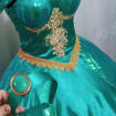 Load image into Gallery viewer, Costume Jasmine ball gown dress