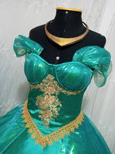 Load image into Gallery viewer, Costume Jasmine ball gown dress