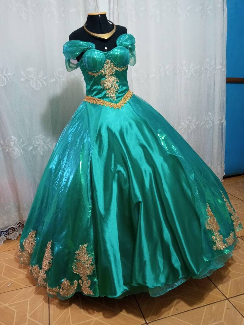 Costume Jasmine ball gown dress – MJcostume