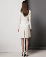 Load image into Gallery viewer, Regal Tailored dress ivory bridal Kate Middleton Christening dress