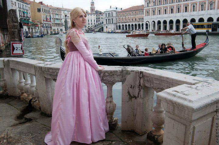 Lucrezia Borgia from the borgias renaissance pink dress MJcostume Lucrezia Borgia from the borgias renaissance pink dress MJcostume