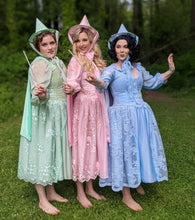 Load image into Gallery viewer, SAMPLE SALE Merriweather Costume Blue Fairy Cosplay Dress Female Adult