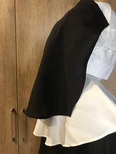 Load image into Gallery viewer, Nun costume Valak Nun Head Piece Medieval nun Horror movie Halloween costume Black Gothic Nun's costume Historic Renaissance Saint costume