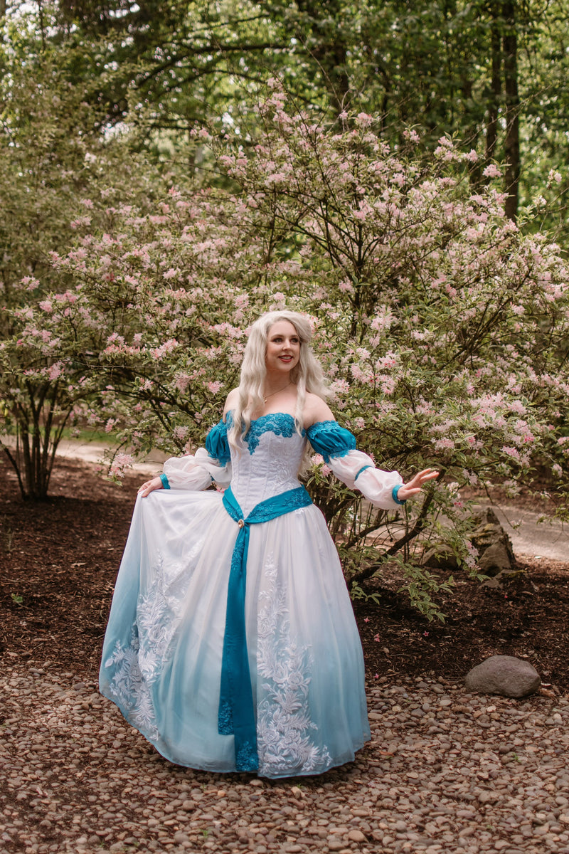 swan princess dress SAMPLE SALE Odette Swan Princess Dress Costume Cosplay Corset Adult Wo –  MJcostume