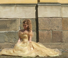 Load image into Gallery viewer, Beauty and the Beast Costume Ball Dress Princess Belle Gown