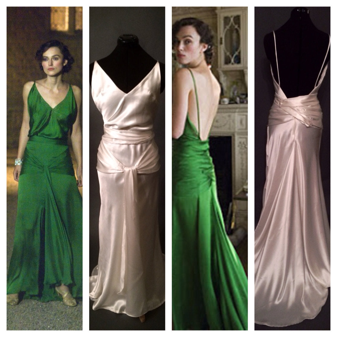 Replica of Green Dress from Atonement MJcostume Replica of Green Dress from Atonement MJcostume