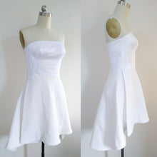 Load image into Gallery viewer, High low wedding gown White wedding or Celebrity white dress