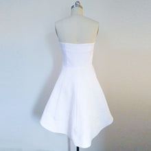 Load image into Gallery viewer, High low wedding gown White wedding or Celebrity white dress