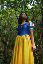 Load image into Gallery viewer, Snow White Princess Costume Once Upon A Time Dress Gown for Girls w/ Sleeve Options