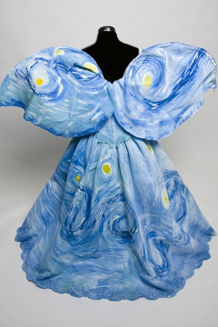 Starry Night Fairy dress Inspired by Vincent Van Gogh Painting – MJcostume