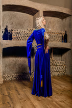 Load image into Gallery viewer, Women's Historical Costume Princess Ophelia A reproduction of the traditional dressmaking of the late 14th century