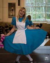 Load image into Gallery viewer, Alice in Wonderland Outfit - Blue Alice Apron Maid Dress Alice Costume