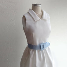 Load image into Gallery viewer, Audrey Hepburn White Vintage Dress from Paris when it sizzles