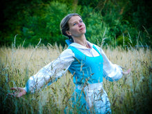 Load image into Gallery viewer, Blue Belle Dress, Belle Blut Outfit, Princess Belle Costume from Beauty and the Beast