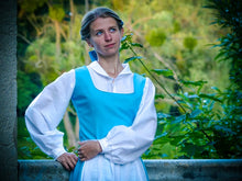 Load image into Gallery viewer, Blue Belle Dress, Belle Blut Outfit, Princess Belle Costume from Beauty and the Beast