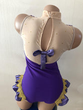 Load image into Gallery viewer, The Greatest Showman Anne Wheeler Costume Purple Outfit for Women Adults Bodysuit Cape Gloves