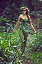 Load image into Gallery viewer, Poison Ivy Costume Green Outfit Top