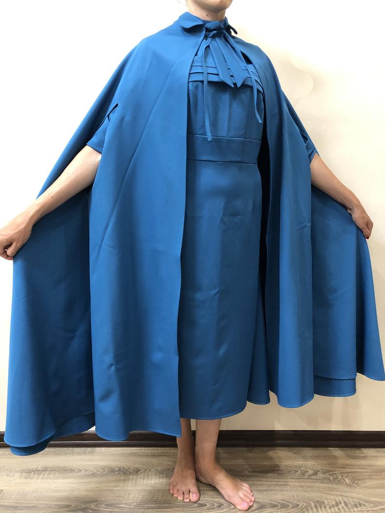 Serena Joy Dress Serena Joy Costume Blue Outfit in All Sizes Serena Joy Dress Serena Joy Costume Blue Outfit in All Sizes