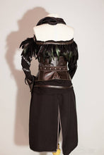 Load image into Gallery viewer, Yennefer Alternative Cosplay Costume Black Outfit with Corset