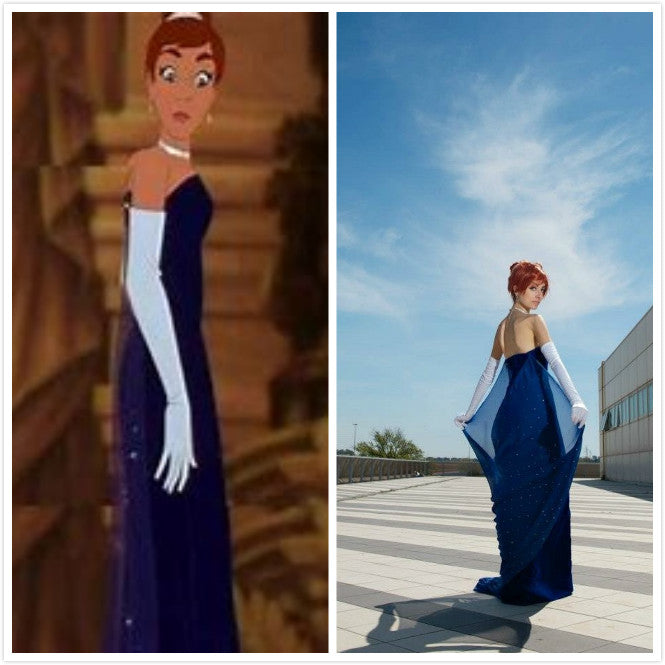 Princess Anastasia Blue Dress Anastasia Fancy Dress Anastasia Blue Dress Cosplay MJcostume Princess Anastasia Blue Dress Anastasia Fancy Dress Anastasia Blue Dress Cosplay MJcostume