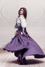 Load image into Gallery viewer, Esmeralda cosplay costume gypsy dress The Hunchback of Notre Dame Romani hunchback Quasimodo adult Halloween costume