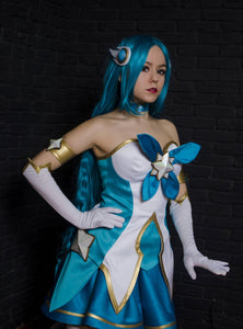 Star Guardian Soraka Cosplay Costume Women LoL Cosplay League of Legends Soraka Costume Cosplay Girls Halloween Costume Cosplay Outfit Anime