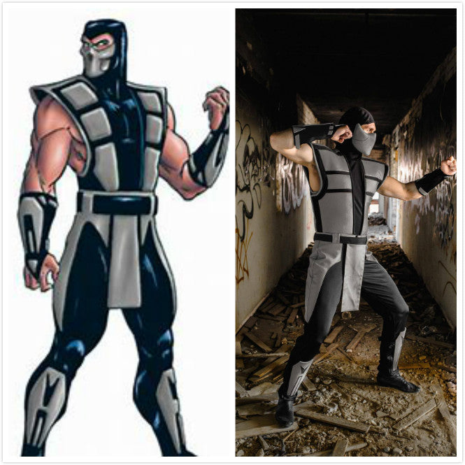 Smoke cosplay costume from The Ultimate Mortal Kombat ninja outfit Hal –  MJcostume