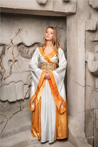 Game of Thrones made to order costume Cersei Lannister in White High quality handmade costume of fine detail and materials