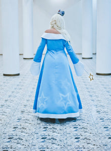 Princess Rosalina cosplay costume Super Mario Galaxy Video Game outfit Mother of Lumas cosplay dress