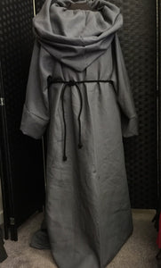 Maester robe game of thrones grey linen custom made for you