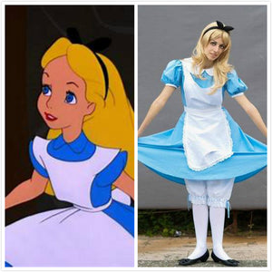 Alice in wonderland costume