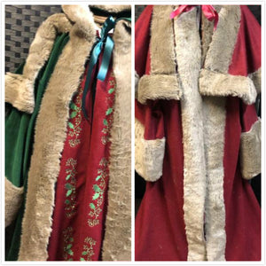 Olde World Victorian Father Christmas Robe