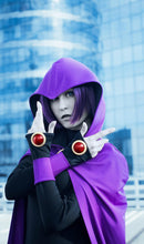 Load image into Gallery viewer, Raven from Teen Titans Go cosplay costume Teen titans go party Halloween cartoon network clothing DC comics Young justice