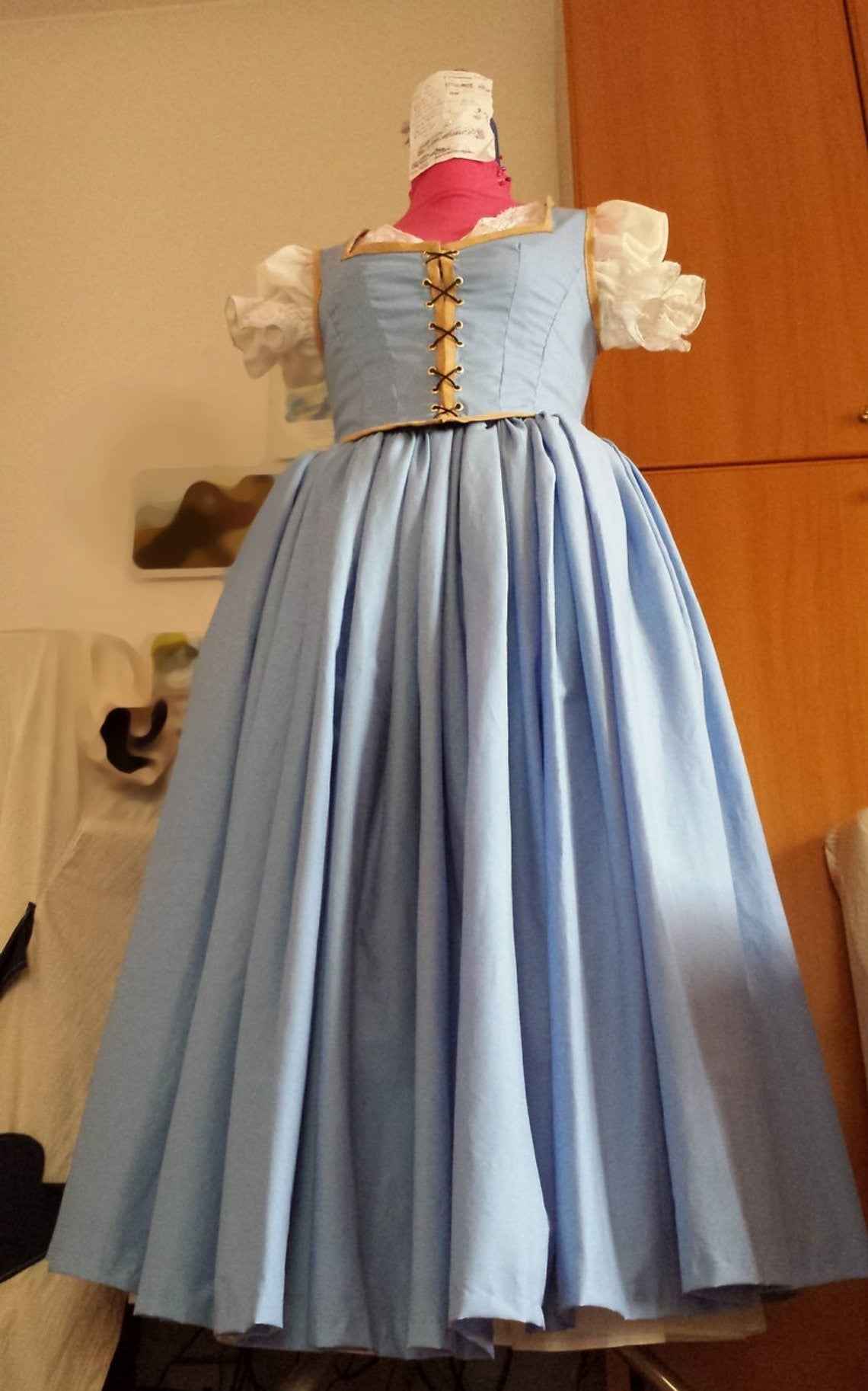 Belle once upon a time costume