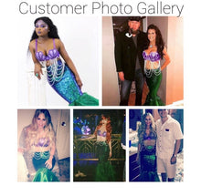 Load image into Gallery viewer, Adult Mermaid Costume Made by the Original Designer Ariel Halloween Costume Each Item Sold Separate