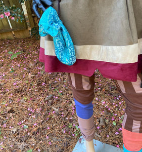 Custom Made Adventure Dress Tunic Leggings Costume or Cosplay Adult Cassandra Outfit