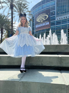 SAMPLE SALE Alice in Wonderland Costume Cosplay Dress Adult Female