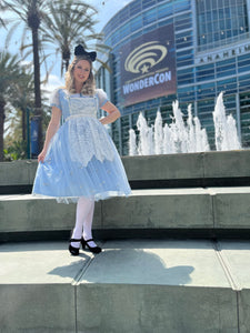 SAMPLE SALE Alice in Wonderland Costume Cosplay Dress Adult Female