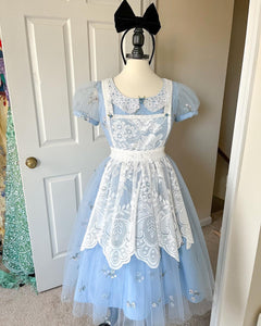SAMPLE SALE Alice in Wonderland Costume Cosplay Dress Adult Female